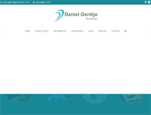 Tablet Screenshot of danielgontijo.com.br